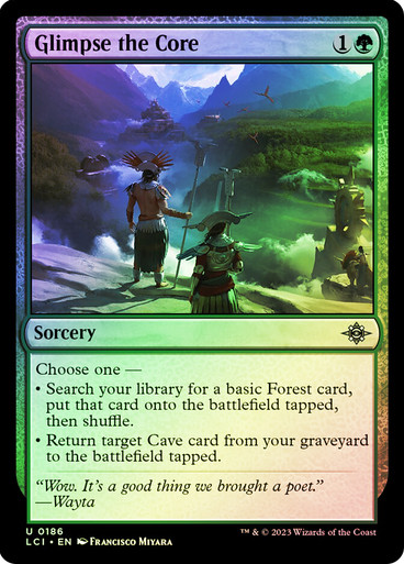 Glimpse the Core