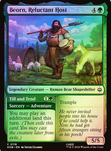 Beorn, Reluctant Host // Till and Tend
