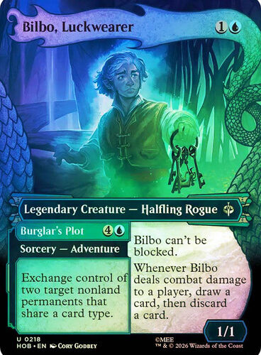 Bilbo, Luckwearer // Burglar's Plot