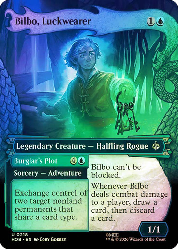Bilbo, Luckwearer // Burglar's Plot