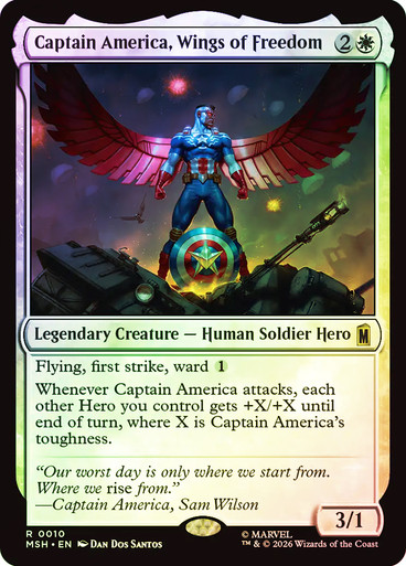 Captain America, Wings of Freedom