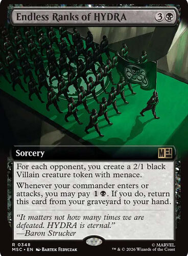 Endless Ranks of HYDRA