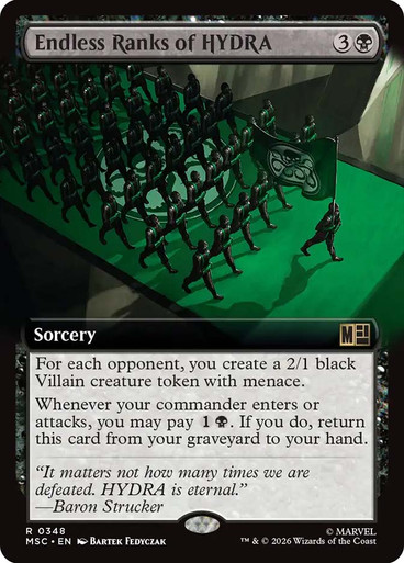 Endless Ranks of HYDRA