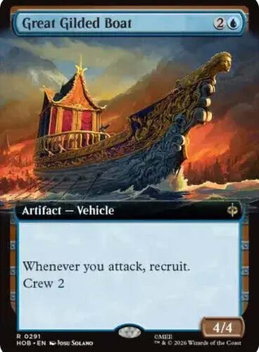 Great Gilded Boat