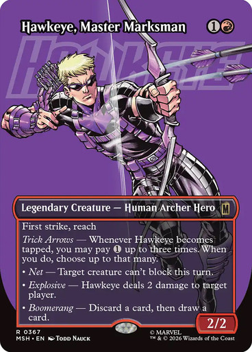 Hawkeye, Master Marksman