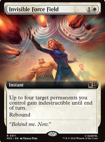 Invisible Force Field
