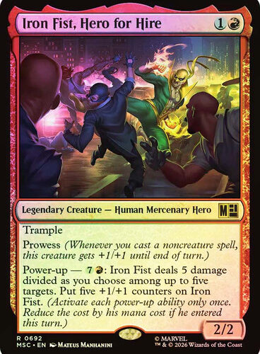 Iron Fist, Hero for Hire