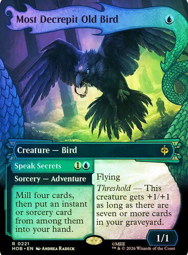 Most Decrepit Old Bird // Speak Secrets