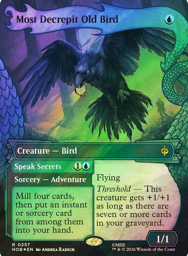 Most Decrepit Old Bird // Speak Secrets