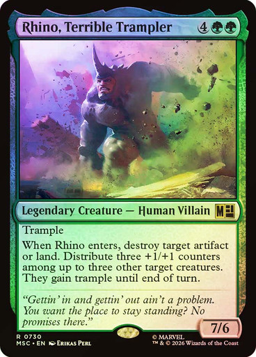 Rhino, Terrible Trampler
