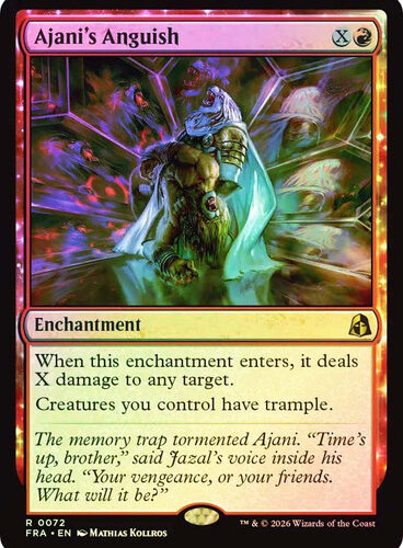 Ajani's Anguish