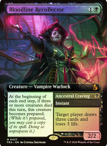 Bloodline Recollector // Ancestral Craving