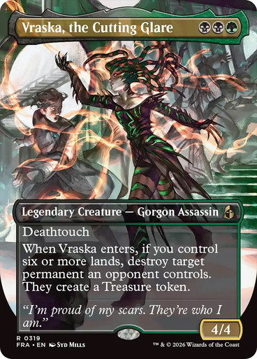 Vraska, the Cutting Glare